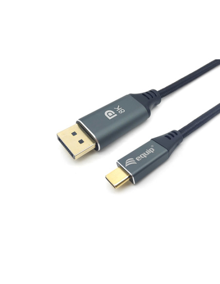 Equip Cavo da USB-C a DisplayPort Premium, M/M, 1,0 m, 8K/60Hz