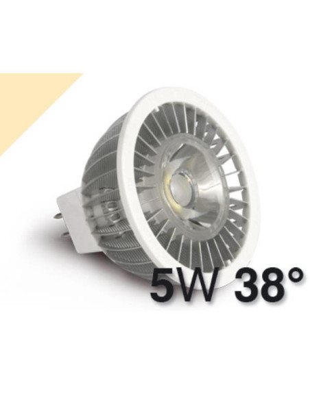 FARETTO LED MR16 5W LUCE CALDA 38°