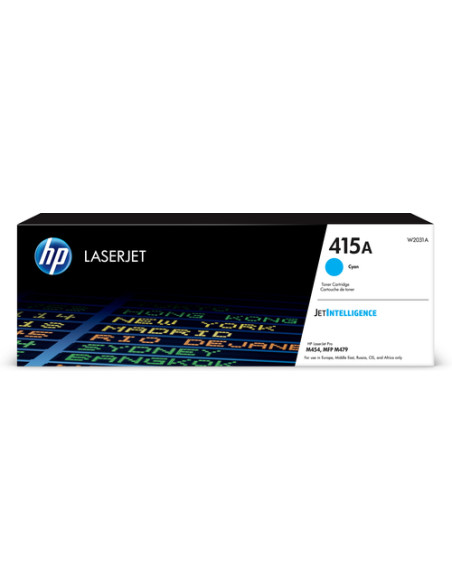 HP Cartuccia toner ciano originale LaserJet 415A
