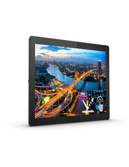 Philips B Line 172B1TFL/00 Monitor PC 43,2 cm (17") 1280 x 1024 Pixel LED Touch screen Nero