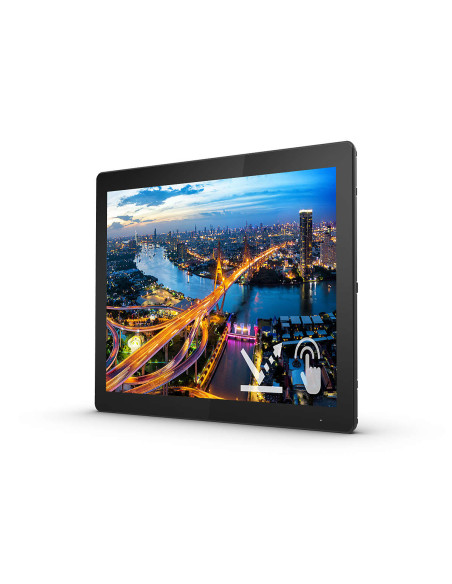 Philips B Line 172B1TFL/00 Monitor PC 43,2 cm (17") 1280 x 1024 Pixel LED Touch screen Nero