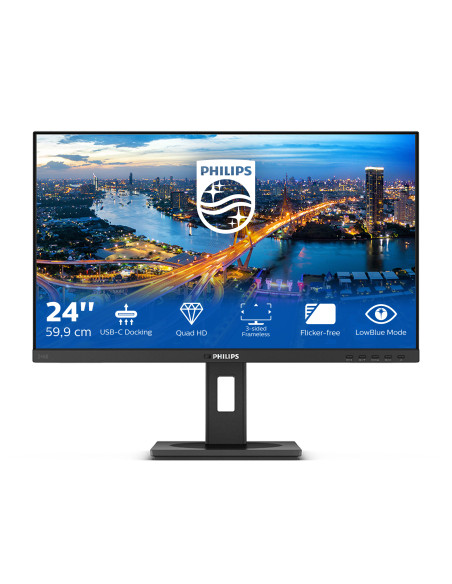 Philips B Line 246B1/00 LED display 60,5 cm (23.8") 2560 x 1440 Pixel Quad HD Nero