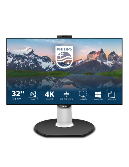 Philips P Line Monitor LCD con dock USB-C 329P9H/00