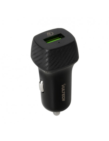 Vultech Caricatore da auto Uscita USB Quick Charge 3.0 18W