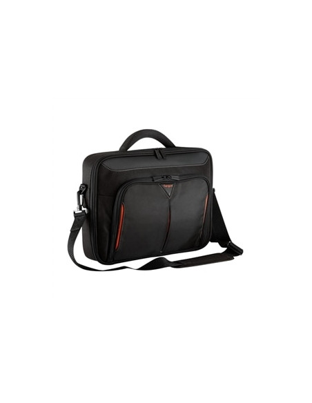 DELL Classic+ 35,6 cm (14") Valigetta ventiquattrore Nero, Rosso