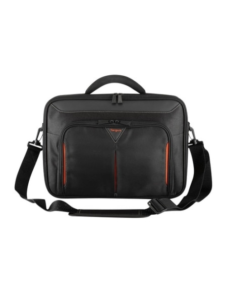 DELL Classic+ 35,6 cm (14") Valigetta ventiquattrore Nero, Rosso