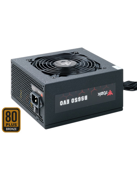 itek BS650 alimentatore per computer 650 W 24-pin ATX ATX Nero