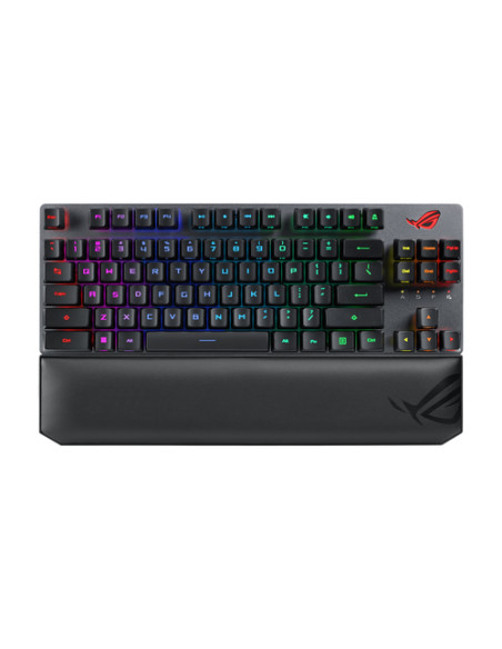 ASUS ROG Strix Scope RX TKL Wireless Deluxe tastiera Gaming USB + RF Wireless + Bluetooth QWERTY Italiano Nero