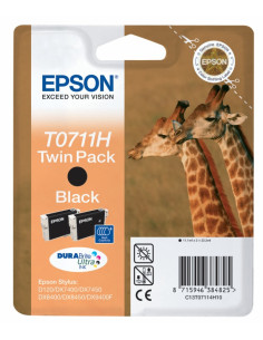 Epson Giraffe Confezione doppia Nero T0711H Inchiostri DURABrite Ultra 2