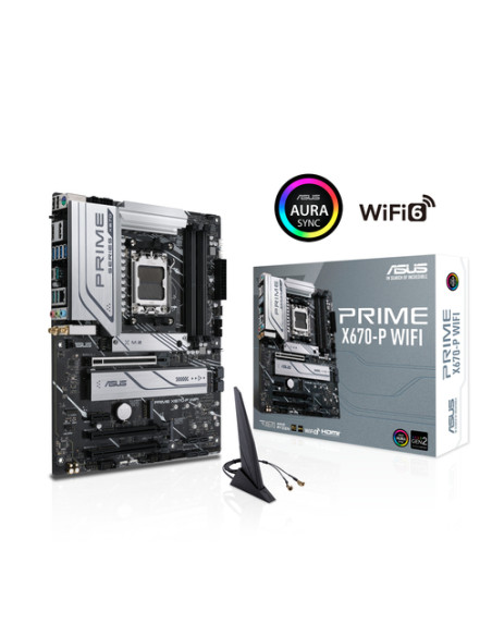 ASUS PRIME X670-P WIFI AMD X670 Socket AM5 ATX