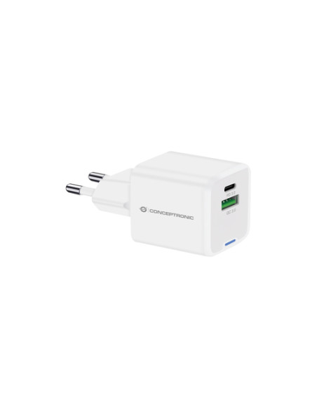 Conceptronic ALTHEA15W Caricabatterie per dispositivi mobili Universale Bianco AC Ricarica rapida Interno