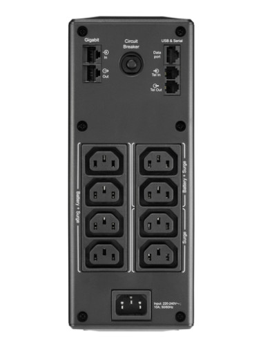 APC BR1300MI gruppo di continuità (UPS) A linea interattiva 1,3 kVA 780 W 8 presa(e) AC