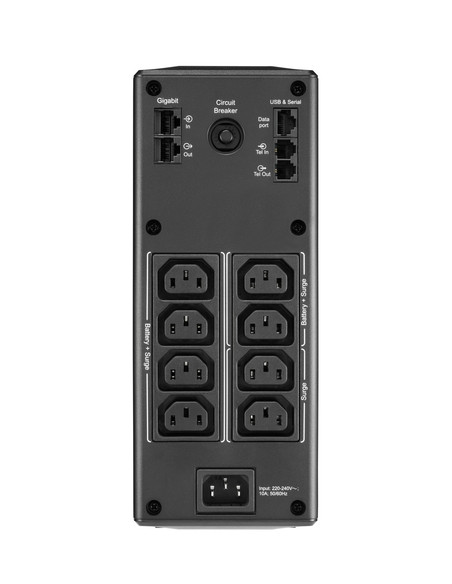 APC BR1600MI gruppo di continuità (UPS) A linea interattiva 1,6 kVA 960 W 8 presa(e) AC