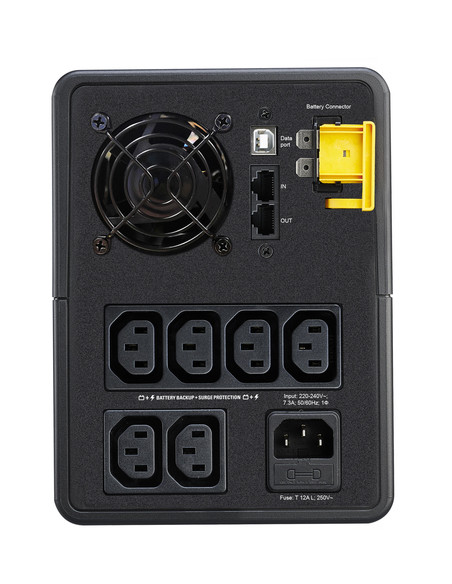 APC BX1600MI gruppo di continuità (UPS) A linea interattiva 1,6 kVA 900 W 6 presa(e) AC