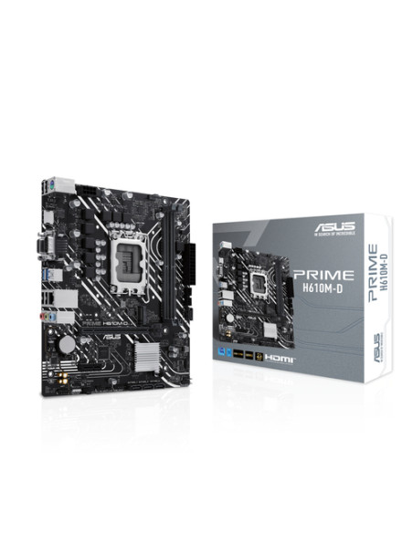ASUS PRIME H610M-D Intel H610 LGA 1700 micro ATX