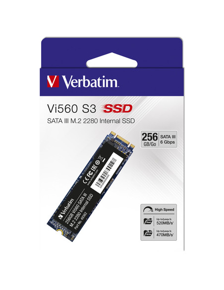 Verbatim Vi560 S3 M.2 SSD 256 GB
