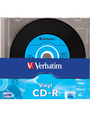 Verbatim CD-R AZO Data Vinyl 700 MB 52x 10 pz