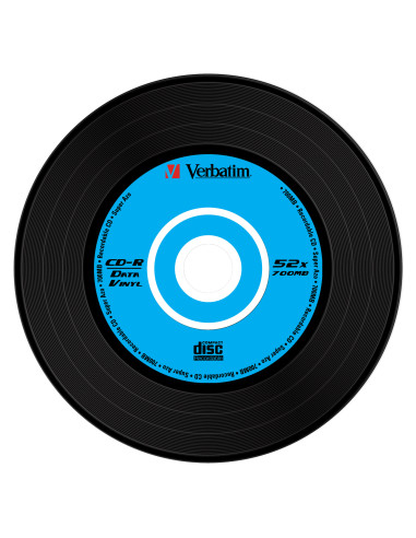 Verbatim CD-R AZO Data Vinyl 700 MB 52x 10 pz