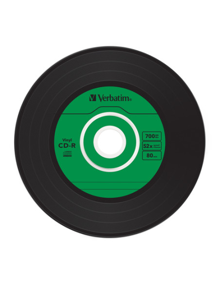 Verbatim CD-R AZO Data Vinyl 700 MB 52x 10 pz