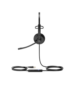 Yealink UH34 Mono Teams Auricolare Cablato A Padiglione Ufficio USB tipo A Nero 2