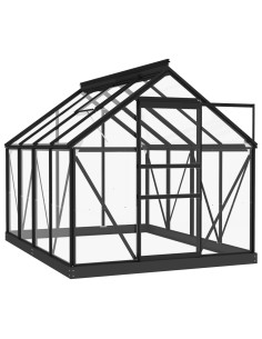 Telaio Serra con Base Antracite 155x103x191 cm in Alluminio 2