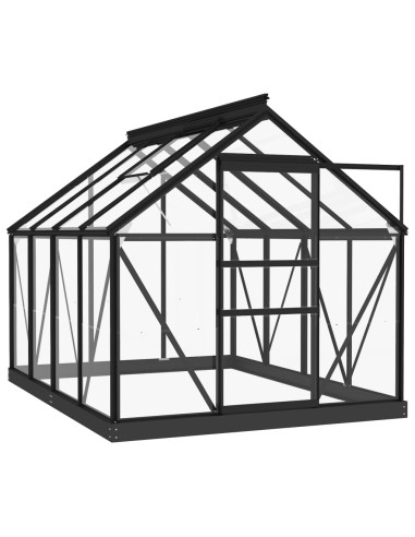 Telaio Serra con Base Antracite 155x103x191 cm in Alluminio