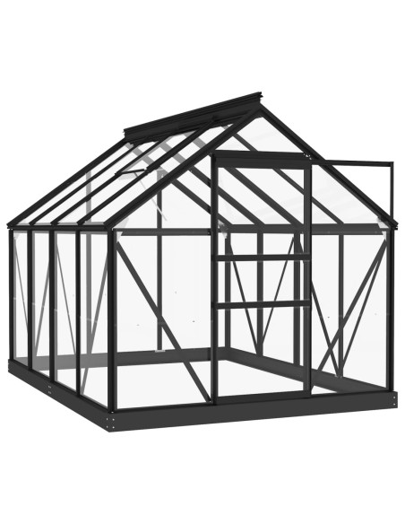 Telaio Serra con Base Antracite 155x103x191 cm in Alluminio