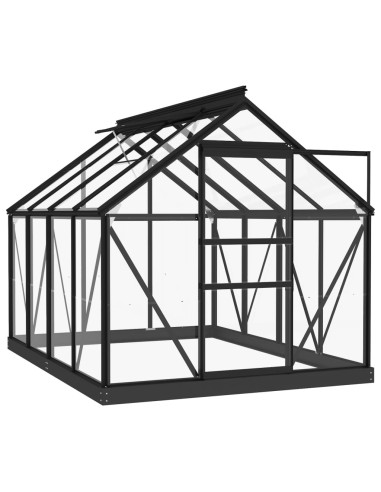 Telaio Serra con Base Antracite 155x103x191 cm in Alluminio