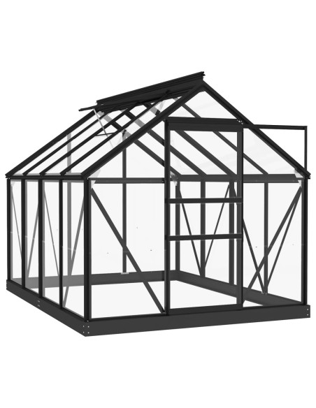 Telaio Serra con Base Antracite 155x103x191 cm in Alluminio