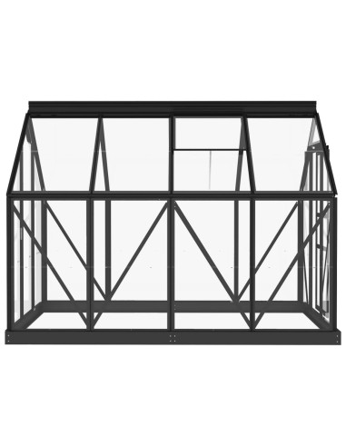 Telaio Serra con Base Antracite 155x103x191 cm in Alluminio