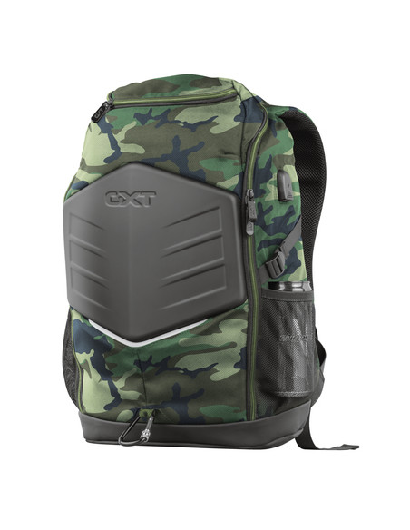 Trust GXT 1255 Outlaw zaino Nero/Verde Poliestere