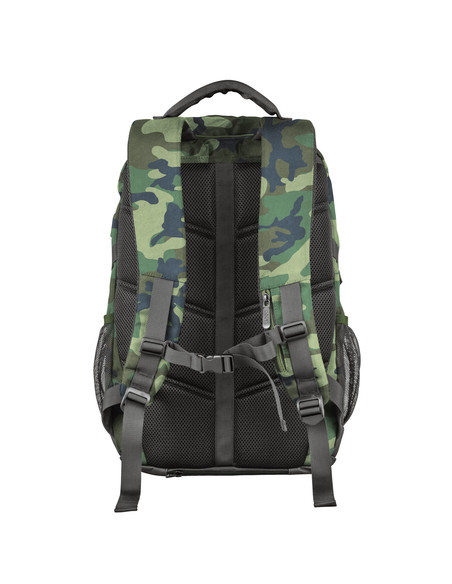 Trust GXT 1255 Outlaw zaino Nero/Verde Poliestere