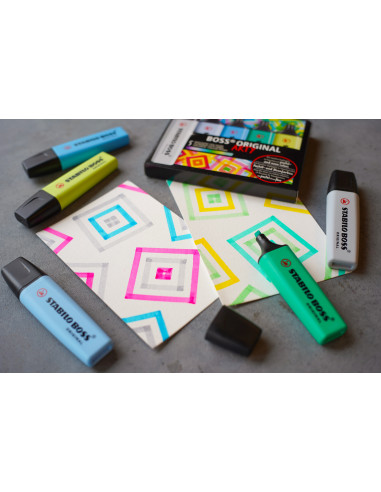 STABILO BOSS ORIGINAL evidenziatore 10 pz Punta smussata Multicolore