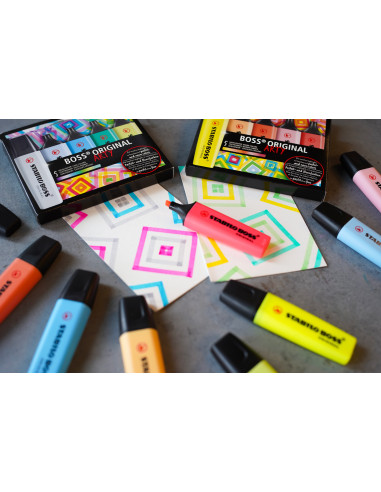 STABILO BOSS ORIGINAL evidenziatore 10 pz Punta smussata Multicolore