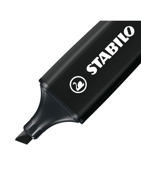 STABILO BOSS ORIGINAL evidenziatore 10 pz Punta smussata Nero