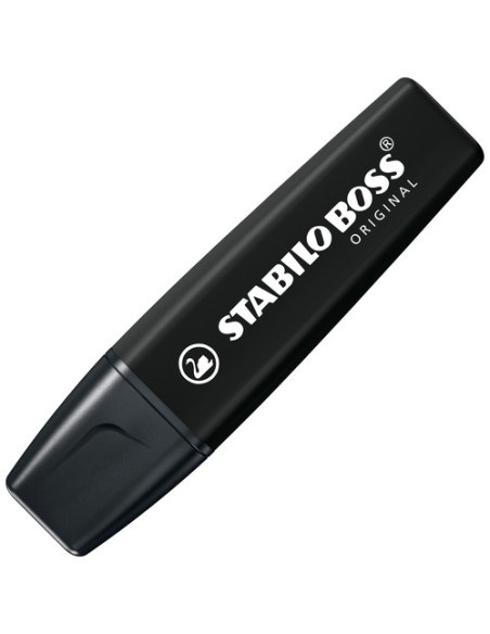 STABILO BOSS ORIGINAL evidenziatore 10 pz Punta smussata Nero