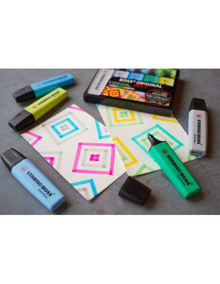 STABILO BOSS ORIGINAL evidenziatore 5 pz Punta smussata Multicolore