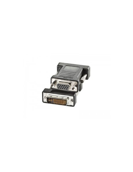 ADATTATORE DVI-VGA M/F BK NO CAVO ADJ