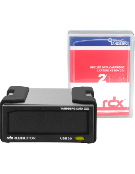 Overland-Tandberg 8865-RDX dispositivo di archiviazione di backup Disco di archiviazione Cartuccia RDX 2 TB