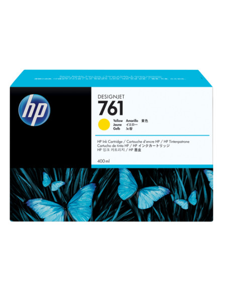 HP Cartuccia inchiostro giallo DesignJet 761, 400 ml