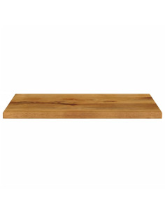 Piano per Tavolo 80x50x3,8 cm Rettangolare Legno Massello Mango 2