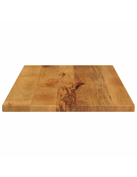 Piano per Tavolo 80x50x3,8 cm Rettangolare Legno Massello Mango