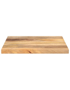 Piano Tavolo 60x60x2,5 cm Quadrato Legno Massello di Acacia 2
