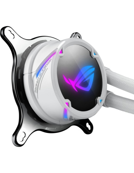 ASUS ROG Strix LC 240 RGB White Edition Processore Raffreddatore di liquidi tutto in uno 12 cm Bianco