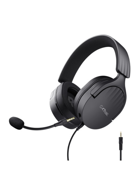 Trust GXT 489 FAYZO Auricolare Cablato A Padiglione Gaming Nero