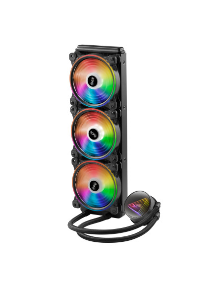 XPG LEVANTE X 360 Processore Kit di raffreddamento a liquido 12 cm Nero