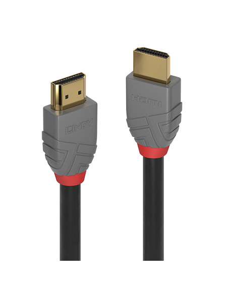 Lindy 36962 cavo HDMI 1 m HDMI tipo A (Standard) Nero, Grigio