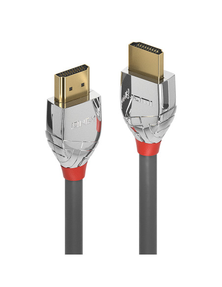 Lindy 37872 cavo HDMI 2 m HDMI tipo A (Standard) Grigio, Argento
