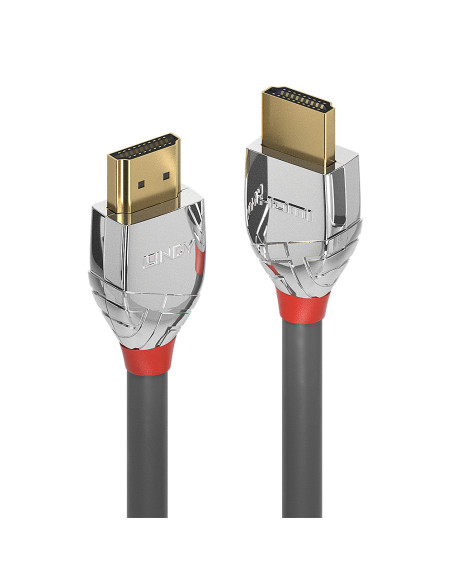 Lindy 37874 cavo HDMI 5 m HDMI tipo A (Standard) Grigio, Argento