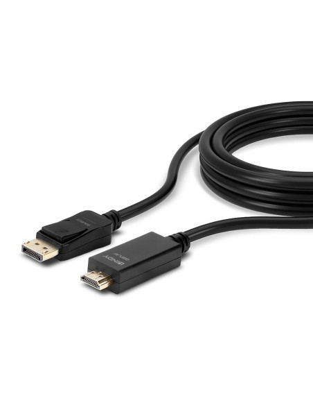 Lindy 36923 cavo e adattatore video 3 m DisplayPort HDMI tipo A (Standard) Nero